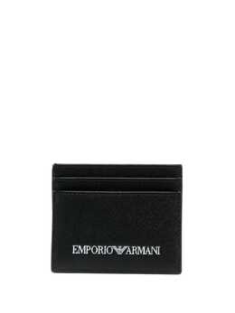 Emporio Armani: Картхолдер с принтом 