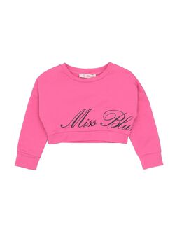 MISS BLUMARINE: Флисовый свитшот 