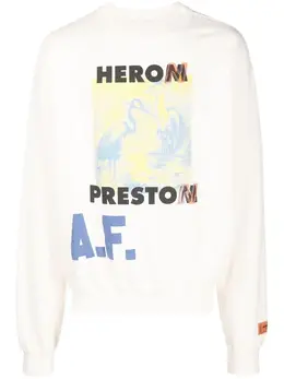 Heron Preston: Свитшот с принтом 