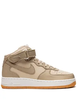 Nike: Бежевые кроссовки  Air Force 1