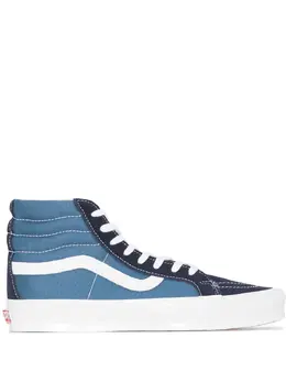 Vans: Синие кроссовки Sk8-Hi Pro