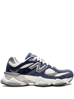 New Balance: Голубые кроссовки  9060