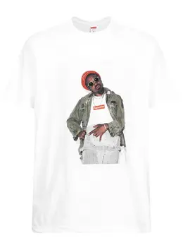 Supreme: Белая футболка 