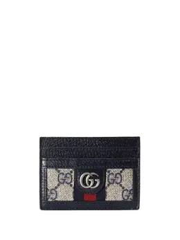 Gucci: Голубой картхолдер Interlocking G