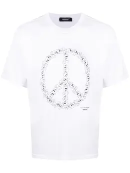 Undercover: Футболка  Peace с принтом