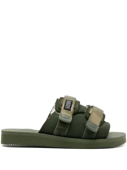 Suicoke: Зелёные сандалии 