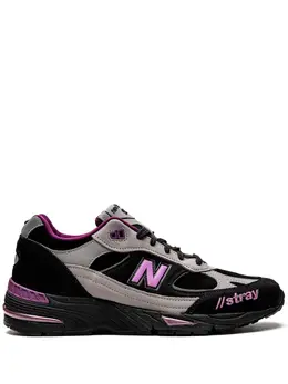 New Balance: Чёрные кроссовки  991