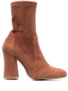 Stuart Weitzman: Коричневые ботинки 