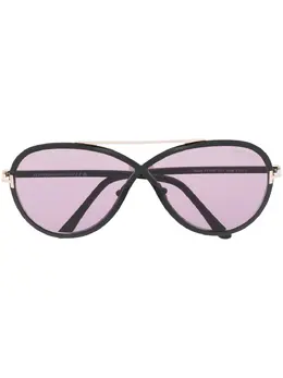 TOM FORD Eyewear: Чёрный топ 
