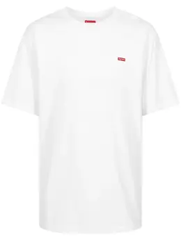 Supreme: Белая футболка Box Logo