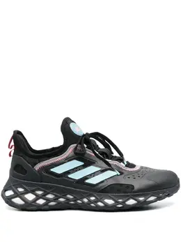 adidas: Чёрные кроссовки 