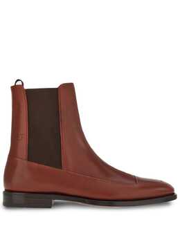 Salvatore Ferragamo: Коричневые ботинки 