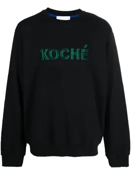 Koché: Бархатный свитшот