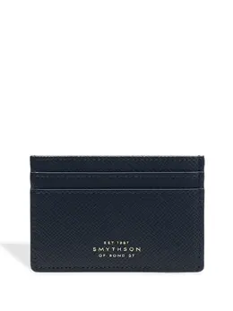 Smythson: Синий картхолдер 