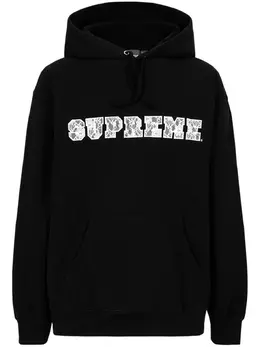 Supreme: Чёрная толстовка 