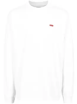 Supreme: Белая футболка  Box Logo