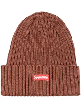 Supreme: Коричневая шапка  Overdyed