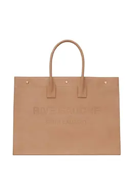 Saint Laurent: Светлая сумка-шоппер  Rive Gauche