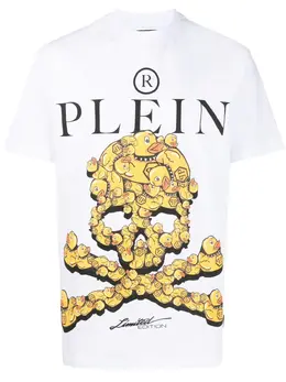 Philipp Plein: Футболка  Skull с принтом