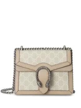 Gucci: Бежевая сумка  Dionysus