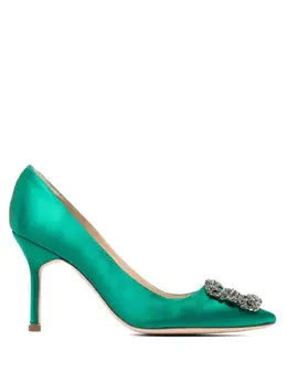 Manolo Blahnik: Зелёные туфли  Hangisi