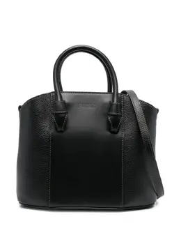 Furla: Чёрная сумка-шоппер 