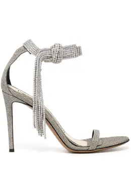 Alexandre Vauthier: Серебристые сандалии 