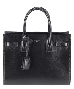 Saint Laurent: Чёрная сумка  Sac de Jour