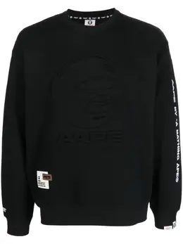 AAPE BY *A BATHING APE®: Хлопковый свитшот 