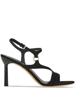 Ferragamo: Чёрные сандалии 