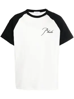 Rhude: Белая футболка 