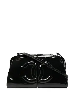 Chanel Pre-Owned: Чёрная сумка 