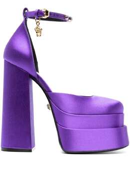 Versace: Фиолетовые туфли  Medusa