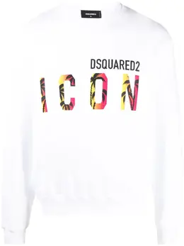 Dsquared2: Свитшот  Icon с принтом