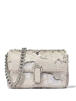 Marc Jacobs: Серебристая сумка  The