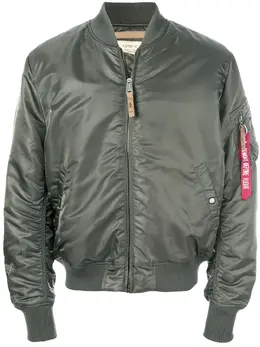 Alpha Industries: Зелёная куртка 