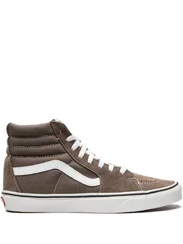 Vans: Коричневые кроссовки  Sk8-Hi