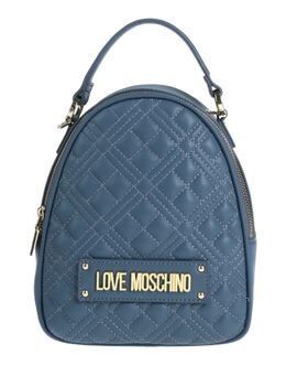 LOVE MOSCHINO: Голубая сумка 