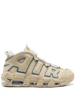 Nike: Бежевые кроссовки Air More Uptempo