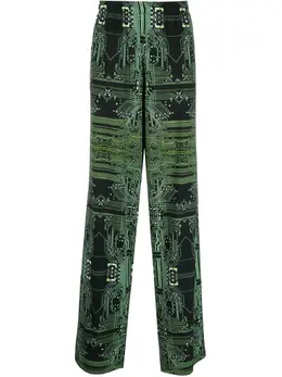 VETEMENTS: Чёрные брюки 