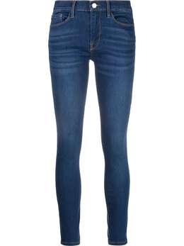 FRAME: Голубые джинсы  Le Skinny de Jeanne