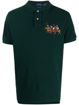 Polo Ralph Lauren: Зелёное поло 