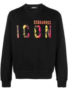 Dsquared2: Свитшот Icon с принтом