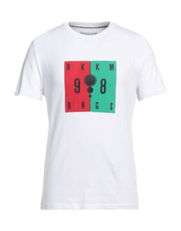 BIKKEMBERGS: Однотонная футболка 