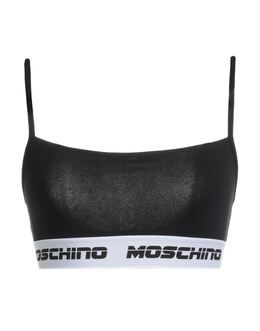 MOSCHINO: Чёрный бюстгальтер 