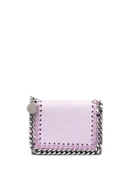 Stella McCartney: Фиолетовый кошелёк Falabella