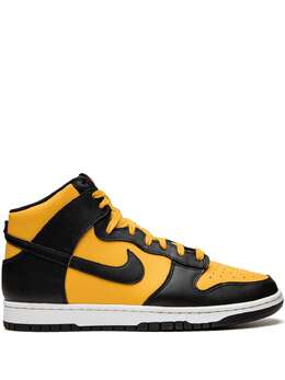 Nike: Чёрные кроссовки  Dunk High