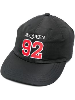 Alexander McQueen: Кепка с принтом 