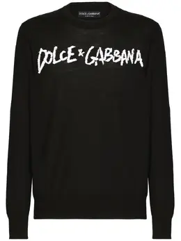 Dolce & Gabbana: Свитер с принтом 