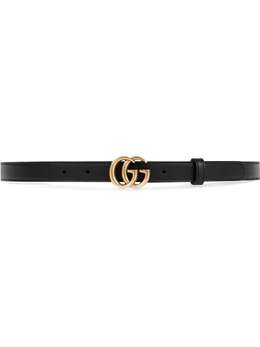 Gucci - Gg Marmont Leather Belt 409417-ap00t1000